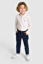 Boy's Light Pink Long Sleeve Shirt 50324772-Vr078 - 4
