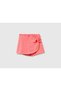 Girl's Cross-Front Shorts Skirt - 2