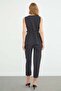 2-Piece Set with Polka Dot Belt and Detailed Vest - 8