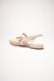 Women's Beige Patent Leather 2cm Short Heeled Casual Shoes Tr23Ms03B - 7