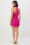 Women's Sleeveless V-Neck Crop Top Mini Skirt Two-Piece Woven Suit Aerobin Fabric Daily Casual Modern - 5