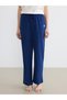 Rmz Gi̇yi̇m Farkiyla Women's Pajama Bottoms with Heart Embroidery and Waist Cord - 3