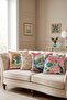 Peacock Patterned 4-Piece Throw Pillow Cover Set - 2