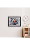 Alayra Luffy Poster One Piece Anime Poster Framed Paintings with Black Frame (12inches x 9inches) - 3
