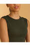 Women Green Sleeveless Active T-shirt - 4