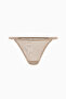 2565-K New Tulle Panties/L Brown