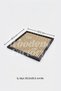 Handmade Wooden Hazeran Tray Multi-Purpose Rattan Presentation Tray Square Decorative Tray Makeup and Bathroom Organizer Promise Engagement Tray - 5