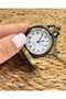 Vintage Chain Watch Necklace Cowboy Theme - 4