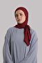 Burgundy Plain Classic Scarf Italian Stitched Relax Fabric Simple 202209_16