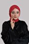وشاح كلاسيكي أحمر سادة من القطن الإيطالي المخيط بأسلوب الجاز 202210_31