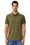 Ar-Ma Men's Polo Collar T-Shirt Unprinted Basic Knitted Fabric Regular Fit 100% Cotton 30/1 Double Collar Peny