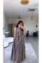 Bronze Flywheel Detailed Lined Maxi Dress - 2