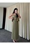 Women's Strappy Blouse Skirt Double Summer Skirt Set - 5
