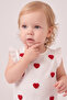 Heart Detailed Ruffle Detailed Summer Set - 6