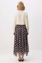 Women's Maxi Skirt Polka Dot Tulle Lined A-Line Asymmetrical Cut Polyester Comfortable Summer Collection Daily - 5