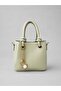 Women's Tote Bag Mint Green Multi-Compartment Hand and Shoulder Bag with Charm Accessories - 2