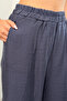 Tencel Modal Fabric Flounce and Belted Blouse and Trouser Set 080 - 6