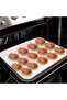 Touch Baking Mat, Non Stick Silicon Rolling Pastry Mat,Kneading Pad Sheet Glass Fiber Rolling Dough Large Size For Cake Macaron Kitchen Tools, Red,White - 7