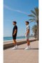 Men's Shorts, Black Shorts, Gray Shorts, 2 Thread Count, Plus Size, Sports Shorts, Oversize, Lace-Up, Casual Shorts - 2