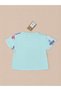 Girl's Bird Patterned 100% Cotton Short Sleeve T-Shirt - 3