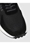 Black Knitwear Genuine Leather Men's Sneaker Shoes - 5