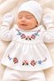 Seasonal Cotton 5-Piece Newborn Baby Girl Hospital Discharge Bodysuit Set, Suitable for Use between 0-3 Months