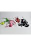 Women's Imported Mini Sneakers with Bell Bag Charm - 3