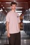 Amidio Men's 100% Organic Cotton Regular Fit Round Neck Powder T-Shirt with Print Detail - 3