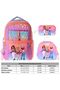 Triple Primary School School Bag Set - Orange - Purple - Shine Printed - Girls - Setwg-W6090A - 4