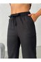 Women's High Waist Palazzo Wide Leg Linen Trousers - 2