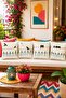 Dream Hope Love Family Patterned 4-Piece Throw Pillow Cover Set - 2