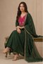 Muslin Anarkali Kurta Set for Women with Dupatta & Pants | Indian Ethnic Wear | Anarkali Salwar Suit | Women Kurta Set | Ladies Party Wear & Festive Dress - 4