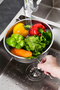 (Medium 19.5cm) Stainless Steel Strainer with Handle - Professional 304 Grade Stainless Steel - Extra Quality Lifetime Strainer - 2