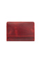 Card Holder Men's Wallet Genuine Leather Card Holder Slim Design Wallet – Red Orion - 4