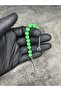 Zaza Green Sallamali Glass Beads Natural Stone Prayer Beads - 2
