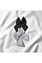 2-Pack Black and White Polka Dot Bow Hair Clip Clip-On Hairpin Hair Accessory - 2