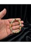 Güleç Natural Stone African Jade Natural Stone Bracelet - 8 mm Zircon Stone with Knot Closure Device - 4