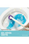 8 Pieces (1 Pack) (Lavender) Premium Detergent Disposable Toilet Cleaning Sponge |   Wall-Mounted Toilet Brush Replacement Sponge |   Scented Wc Brush Replacement Head, Cartridge - 3