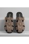 (Bianca) Closed Toe Trocley Casual Women's Slippers Vi̇zon