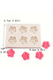 Rose Flower Silicone Mold, 6 Cavities for Candle Making, Chocolate and Soap Crafts, Grey - 3