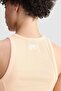 Ecko Red Hailey Slim Fit Crew Neck Printed Women's Orange Tank Top - 3