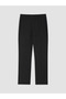 Black High-Neck Patterned Women's Hijab Swimsuit - 4