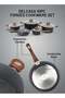 Chef Master 10 Piece Non stick Cookware Set With 5 Layer Granite - 2