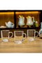 DC1884 7 Oz 3 Pcs Glass Mug with Handle - 4