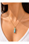 Turuzme Stone Steel Necklace - 3