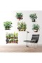 6-Pack Sticker Potted Flower Models Mc-480C - 2