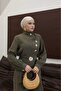 Gold Button Detail Belted Tencel Jacket and Pants Set - 5