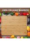 XXL Bamboo Cutting Board - 61 x 45 CM, Juice Groove, Over Sink, Charcuterie & Turkey Carving Board - 2