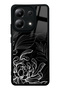 Xiaomi Redmi Note 13 4g Glossy Phone Case with Moonlight Leaves Design