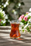 Pack of 6 Tea Cups with Line Detail – Stylish Glass Tea Cups 135 ml - 3